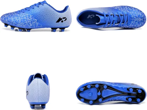 Vista 3 de Tacos de fútbol para hombre al aire libre AGFG Fútbol Béisbol Lacrosse Softbol Rugby Zapatos de césped