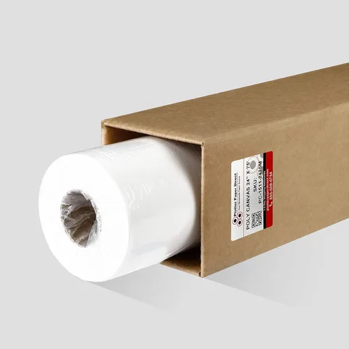 Vista 9 de Plotter Paper Direct Rollo de lona mate de poliéster de alta calidad de 13 x 40 pies, 500 denier, secado rápido, compatible con impresora