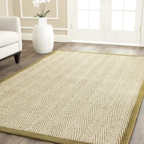 Vista 34 de Safavieh Colección de fibra natural NF115P - Alfombra (fibra natural), color gris, Fibras naturales