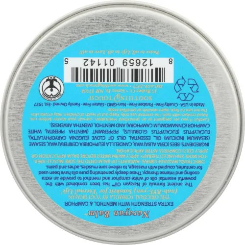 Vista 3 de Soothing Touch Lata de bálsamo muscular extra fuerte, Narayan, 1.5 onzas, el embalaje puede variar