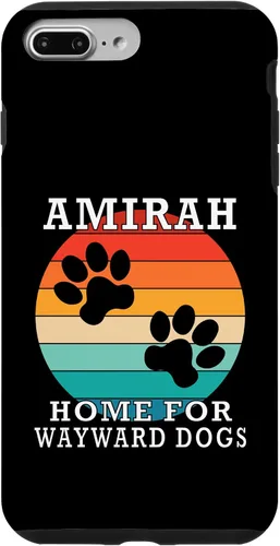 Vista 12 de Amirah Home for Wayward Dogs Family Name Case for iPhone 17