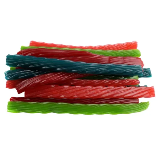 Vista 2 de Licorice Lovers Candy Bundle - Pack of 8 - Old Fashioned Jumbo 7 in. Licorice Twists - Assorted Flavors - 8 oz. Bags