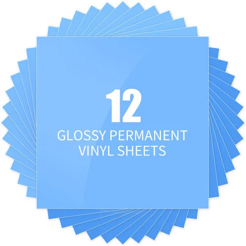 Vista 35 de Lya Vinyl - Paquete de 10 hojas de vinilo adhesivo permanente cepillado autoadhesivo, hojas para decoración del hogar, tazas, vasos, ventanas