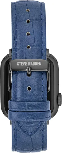 Vista 14 de Steve Madden Correa de moda de grano de cocodrilo para Apple Watch