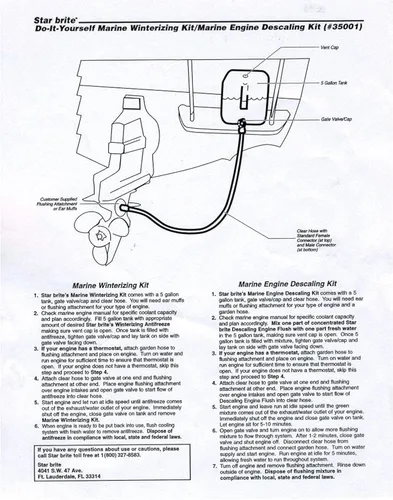 Vista 4 de STAR BRITE Kit de descalcificación de motor para el invierno/bricolaje