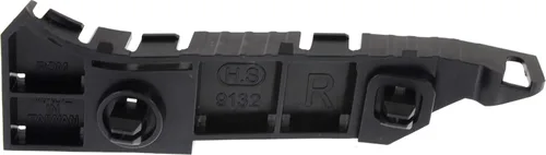 Vista 5 de Evan-Fischer Soporte de parachoques delantero derecho plástico compatible con Honda Civic 04-05 Side Stay Plastic Coupe/Sedan