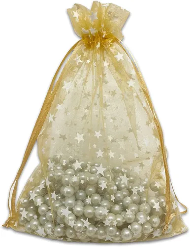 Vista 18 de The Display Guys - Paquete de 100 bolsas de regalo de organza transparente de 2 x 2.5 pulgadas con cordón
