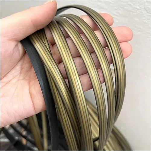 Vista 33 de Queenbox Ratán sintético plano de 0.3 pulgadas x 196.9 pies, material de reparación de silla de mimbre de plástico sólido para muebles de mesa
