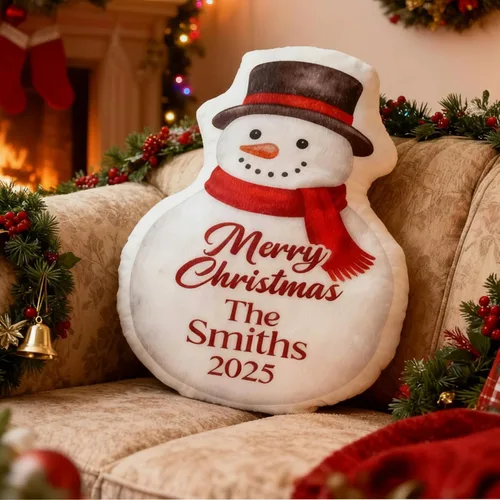 Vista 5 de Mostop Almohada de fútbol personalizada con nombre y número personalizados, regalos de cumpleaños de Navidad para niños, papá, deportes, atletas