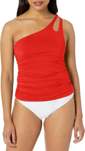 Vista 7 de Island Goddess - Traje de baño tankini con un hombro