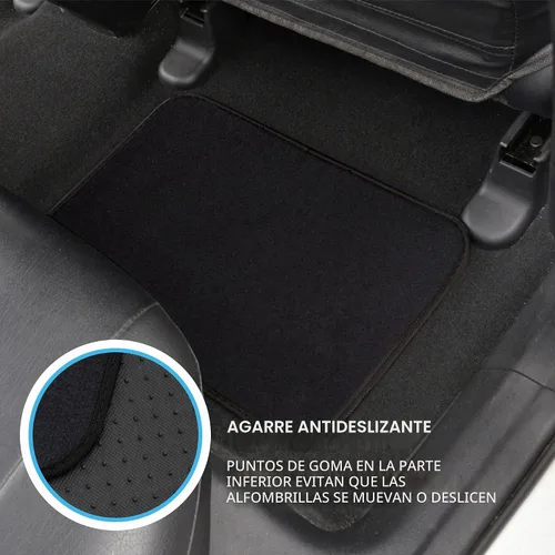 Vista 8 de BDK Tapete clásico para piso, Negro