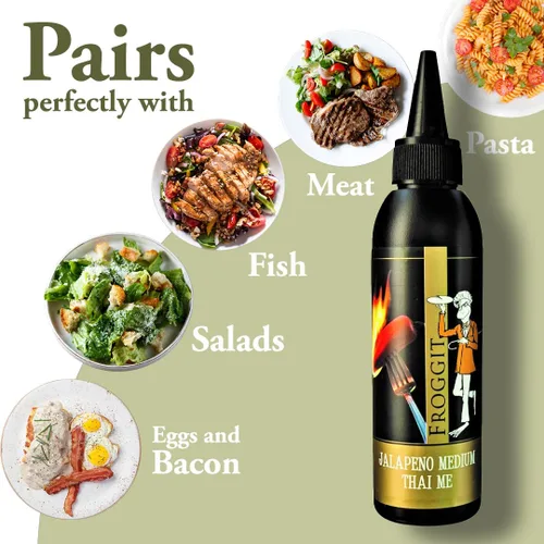 Vista 7 de Castillo de Pinar Jalapeño Medium Thai Me 5.1 fl oz por FROGGIT Non GMO