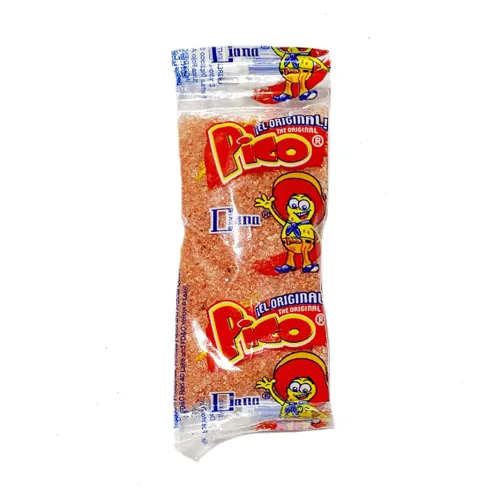 Vista 3 de Pico Mediano, El Polvo de Caramelo Picante de Sabor Naranja Original, 50