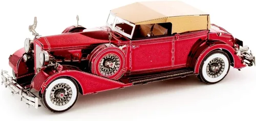 Vista 4 de Metal Earth Fascinations 1934 Packard Twelve - Kit de modelo de metal convertible 3D con pinzas