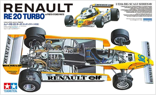 Vista 2 de TAMIYA 1/12 Renault RE-20 Turbo LTD ED TAM12033 Plásticos Coches/Camiones Otros