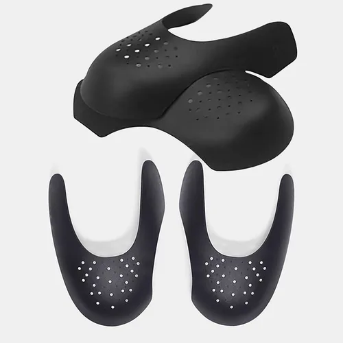 Vista 7 de Pairamedics - Protector de dedos para hombre 7-13 para mujer 5-9, protector antiarrugas para Dunks, Jordans y más