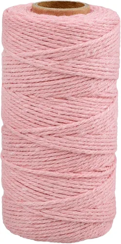 Vista 16 de G2PLUS Cuerda Negra, 2MM 328 Pies de Cuerda de Algodón Natural para Manualidades, Cuerda de Algodón Negra para Panaderos, Cuerda de Embalaje