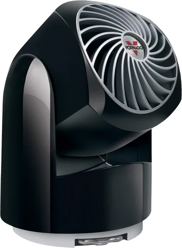 Vista 2 de Vornado Flippi V8 - Ventilador de circulación de aire oscilante personal y ventilador de circulación de aire personal Flippi V6, azul feliz, pequeño