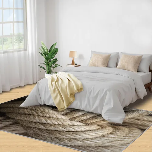Vista 19 de Desert Dunes Rugs for Bedroom, Desert Landscape Area Rug, Natural Scenery Rugs for Living Room, Indoor Non-Slip Rug, Machine Washable Carpet for