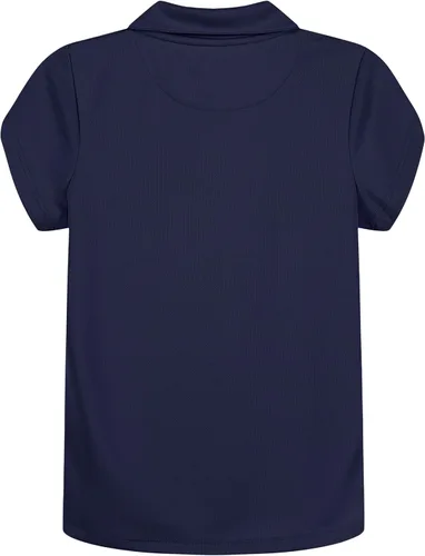 Vista 2 de Nautica Polo de rendimiento de manga corta para uniforme escolar para niñas