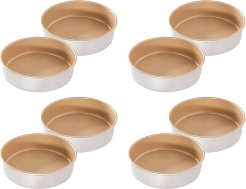 Vista 4 de Nordic Ware Naturals - Molde redondo antiadherente para tartas, 8 pulgadas