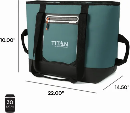 Vista 5 de Titan 30 - Bolsa enfriadora de latas, mantiene el hielo hasta 3 días