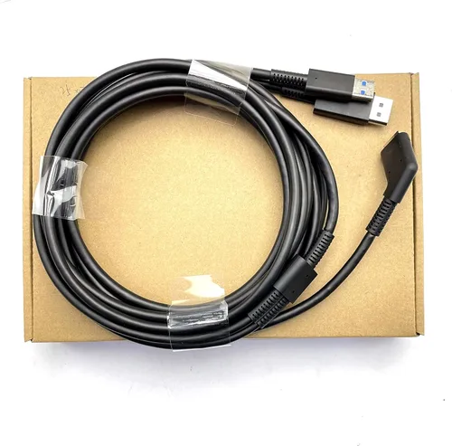 Vista 2 de New Power Cord Cable Compatible with Oculus Rift S VR Headset Connecting Cable 5-Meter VR Glasses Cable Line Connect to PC for VR