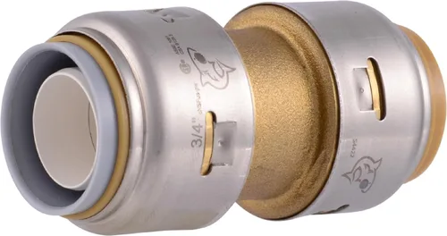 Vista 9 de SharkBite Acoplamiento de transición de polibutileno máximo de 1/2 pulgada, empuje para conectar accesorios de plomería de latón, tubo PEX, cobre