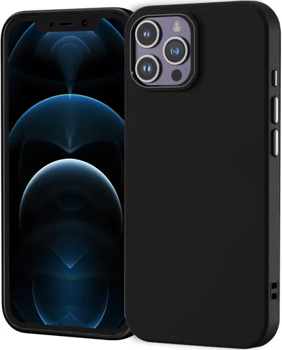 Vista 46 de TENOC Funda para teléfono compatible con iPhone 11, color negro, antihuellas, antigolpes, mate, para 6.1 pulgadas