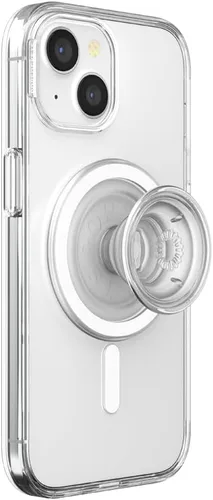 Vista 19 de PopSockets Funda para iPhone 15 con agarre para teléfono y deslizador compatible con MagSafe, Funda para iPhone 15, Compatible con carga inalámbrica