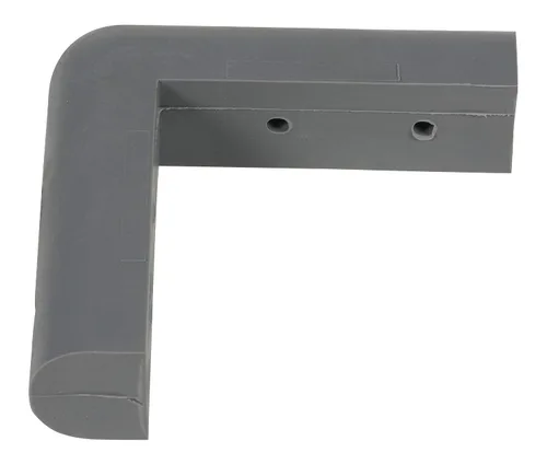 Vista 2 de Vestil Protector de esquina de goma CB-2, 16 piezas, 1-1/16 pulgadas, gris