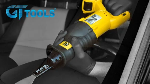 Vista 2 de GT Tools Glass Technology - GT.44 Herramienta de corte de vidrio automotriz - 20 voltios Herramienta de extracción de parabrisas eficiente