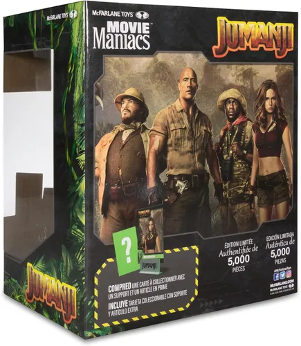 Vista 9 de McFarlane Toys - Figura posada de Ruby Roundhouse (Jumanji) de Movie Maniacs de 6 pulgadas