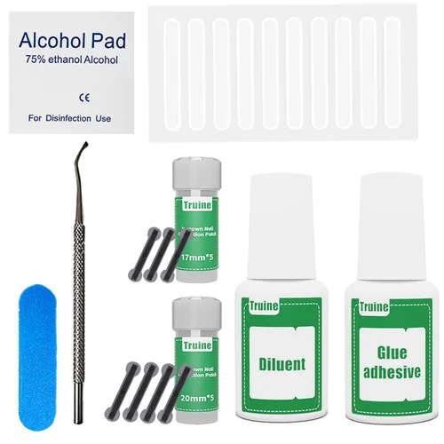 Vista 7 de Corrector de uñas encarnadas de titanio, herramientas de reparación de uñas, tratamiento de uñas encarnadas, adecuado para la mayoría