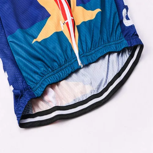Vista 7 de Camiseta de ciclismo para hombre, manga corta, camiseta de ciclismo para montar al aire libre, ropa de ciclismo MTB