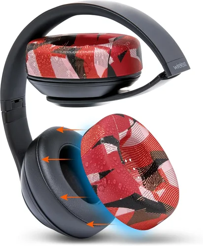 Vista 11 de WC SweatZ Studio - Fundas patentadas para almohadillas de oído para Beats Studio 3 (A1914) & Beats Studio 2 (B0500 / B0501), fabricadas por Wicked