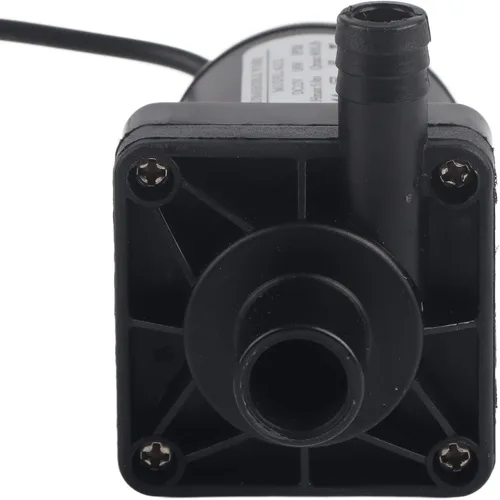Vista 8 de Mini acuario sumergible, DC 12V 800L/H sin escobillas, silencioso para fuente solar, peces de acuario, estanque, fuente, hidroponía, 16.4 ft