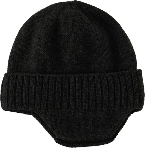 Vista 2 de Home Prefer Gorro de invierno para hombre, gorro de punto con orejeras