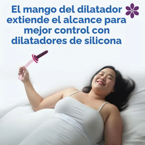 Vista 7 de Mango de dilatador de rosas íntimas para mujer - para uso Dilatadores