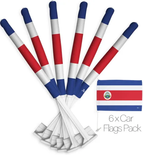 Vista 111 de Paquete de bandera de coche de la Copa del Mundo 2022 de Gales, bandera americana para carros, decoración de automóviles, pancarta pequeña