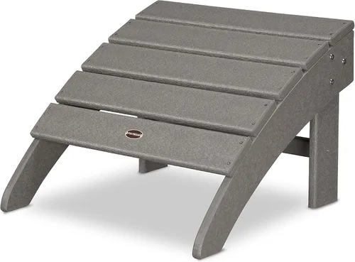 Vista 9 de POLYWOOD® Palm Coast Ottoman, Aruba
