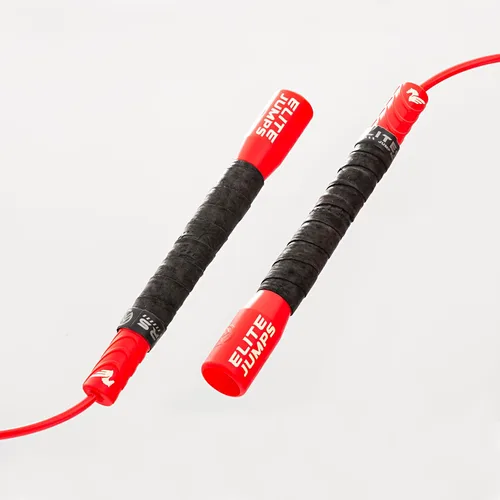 Vista 3 de Elite Jumps The Freestyle Rope - Cuerdas de salto de PVC para fitness, cuerdas de salto para adultos de primera calidad para fitness, cuerda