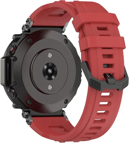 Vista 7 de TenCloud Correas compatibles con Amazfit T-Rex Ultra Watch, correa de repuesto ajustable de silicona impermeable de liberación rápida para reloj