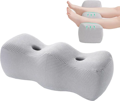 Vista 8 de Almohada de cuña para alivio de reflujo ácido, almohada de cuña de cama para dormir Silky Smooth Pillowcover, Medium-soft Memory Foam All-night
