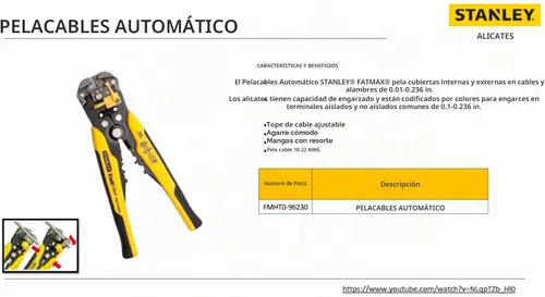Vista 5 de Stanley FMHT0-96230 Pelacables, amarillo/negro