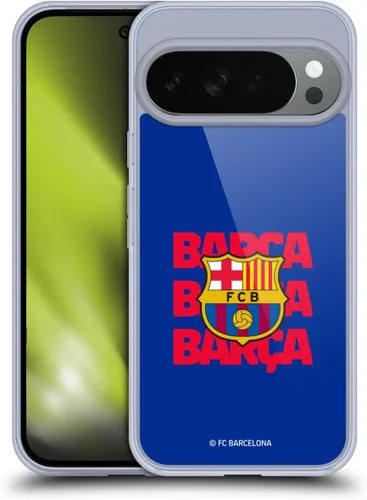 Vista 43 de Head Case Designs Funda de gel con licencia oficial del FC Barcelona Barca Crest Graphics [protección de grado militar] compatible con Google Pixel 3