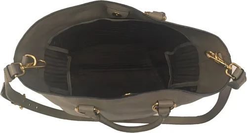 Vista 3 de Prada 1BG865 - Bolso de la compra con asa superior para mujer, color gris