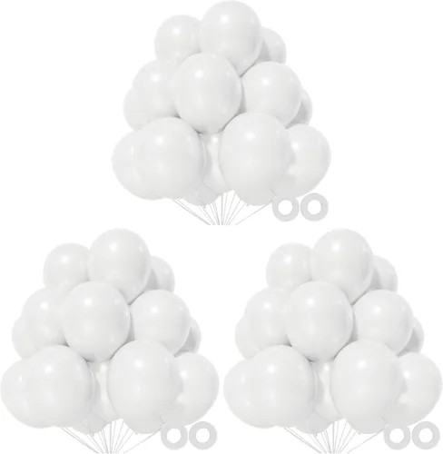 Vista 33 de 110 globos negros pequeños de látex negro de 5 pulgadas, mini globos negros gruesos de cumpleaños para decoración de bodas, baby shower. B01-negro