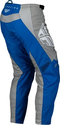Vista 3 de Fly Racing 2023 F-16 Azul/Gris - Conjunto de equipo de moto para adultos, incluye pantalón y camiseta, talla M, pantalones de 38'' de cintura