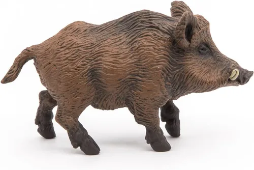 Vista 3 de Papo - Figura realista de jabalí para niños - A partir de 3 años - Colección Wild Life - Juego educativo Descubrimiento de animales del bosque